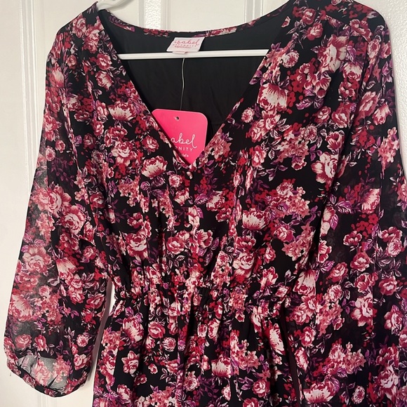 Ingrid and Isabel Floral Maternity Blouse NWT - Picture 2 of 9